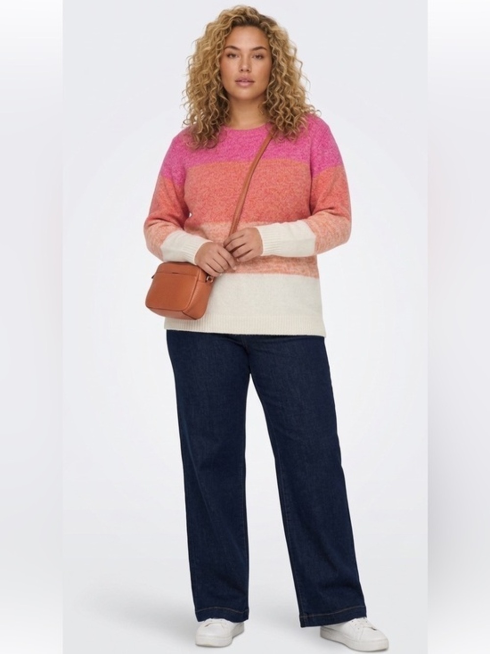 Cupcakes & Cashmere | Beautiful Ombre Multicoloured Sweater